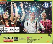LG 49" (124cm) Ultra HD Smart LED TV 49UJ630