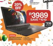 Lenovo 15.6" Intel Celeron Notebook