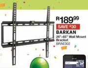 Barkan 26"-65" Wall Mount Bracket BRAE302