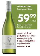 Vondeling Sauvignon Blanc-750ml