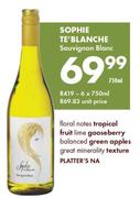 Sophie TE’ Blanche Sauvignon Blanc-750ml