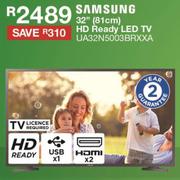 SAMSUNG 32" HD Ready LED Tv - UA32N5003BRXXA