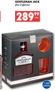Gentleman Jack Plus 2 Glasses-750ml
