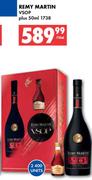 Remy Martin VSOP Plus 50ml 1738-750ml