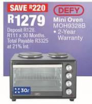 defy 30l compact oven