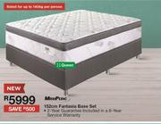 Maxi Pedic 152cm Fantasia Queen Base Set