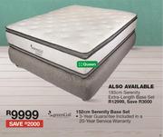Green Coil 152cm Serenity Queen Base Set