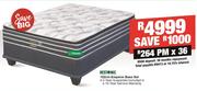 Restonic 137cm Emperor Queen Base Set