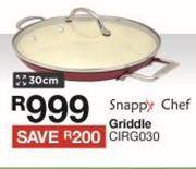 Snappy Chef Griddle CIRG030