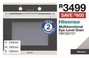 Hisense Multifunctional Eye Level Oven HBO60101