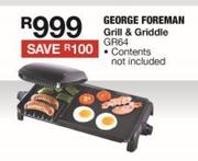 George Foreman Grill & Griddle GR64