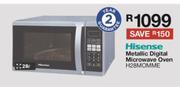 Hisense Metallic Digital Microwave Oven H28MOMME