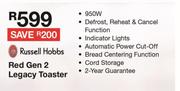 Russell Hobbs Red Gen 2 Legacy Toaster