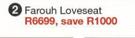 Farouh Loveseat