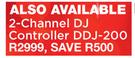 Pioneer 2 Channel DJ Controller DDJ-200