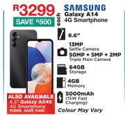 Samsung Galaxy 6.5" A04s 4G Smartphone