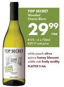 Top Secret Wooded Chenin Blanc-750ml