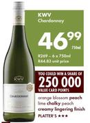 KWV Chardonnay-6x750ml