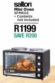 Special Salton Mini Oven SFMK02 m.guzzle .za
