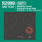 Defy Slimline Touch Control Ceran Hob DHD406