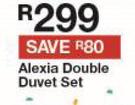 Alexia Double Duvet Set