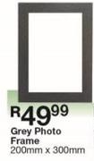 Grey Photo Frame 200mm x 300mm