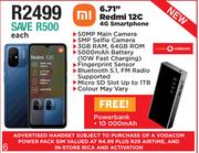 MI 6.71" Redmi 12C 4G Smartphone