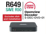 Open View Decoder S-DEC-OVD-01
