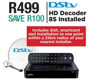 Dstv HD Decoder 8S Installed
