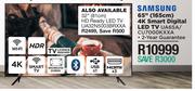 Samsung 65" 4K Smart Digital LED TV UA65A/CU7000KXXA