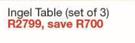 Ingel Table (Set Of 3)