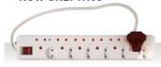 Ellies 12 Way Surge Protector