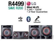 LG Mini HiFi CJ45