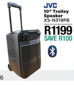 JVC 10" Trolley Speaker XS-N319PB
