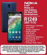 Nokia 5.45" C1 2nd Edition 3G Dual SIM Smartphone
