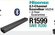 Hisense 2.1 Channel Soundbar HS214