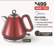 Midea 1.7L Red Kettle MK-17S26C2
