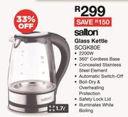 Salton Glass Kettle SCGK80E