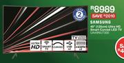 Samsung 49"(125cm) Ultra HD Smart Curved LED TV UA49NU7300