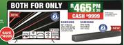 Samsung 55"(140cm) Ultra HD Smart Curved LED TV UA55RU7300 + Samsung One Body Soundbar HW-N300