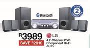 LG 4.2 Channel DVD Component HiFi ARX5