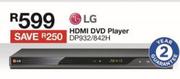 LG HDMI DVD Player DP932/842H