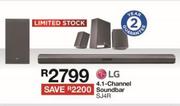 LG 4.1 Channel Soundbar SJ4R