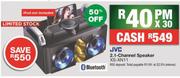 JVC 2.1 Channel Bluetooth Speaker XS-XN11