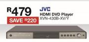 JVC HDMI DVD Player XVN-430B-XV/Y