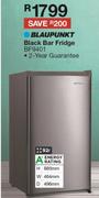 Blaupunkt 92 Ltr Black Bar Fridge BF9401