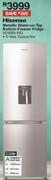Hisense 228Ltr Metallic Water-On-Top Bottom-Freezer Fridge H299BI WD