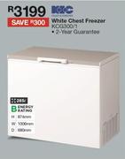 KIC 285Ltr White Chest Freezer KCG300/1