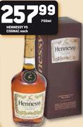 Hennessy VS Cognac Each-750ML