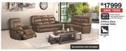 3 Piece Zara Lounge Suite Recliners x3